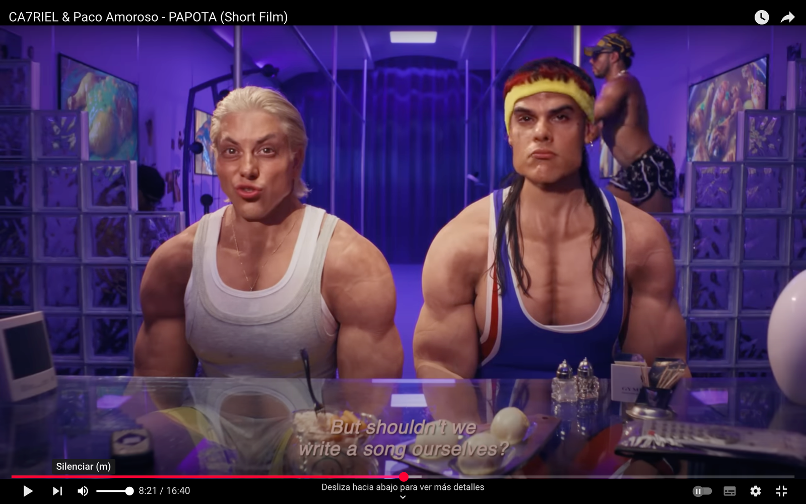 ca7riel y paco amoroso papota short film