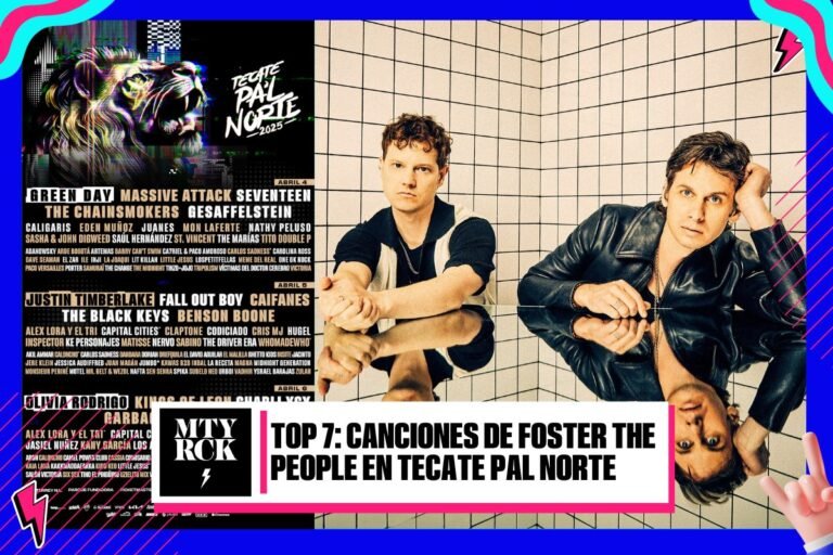7 grandes canciones de Foster The People que sonarán en Tecate Pal Norte 2025