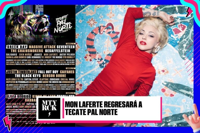 Mon Laferte regresará a Tecate Pal Norte