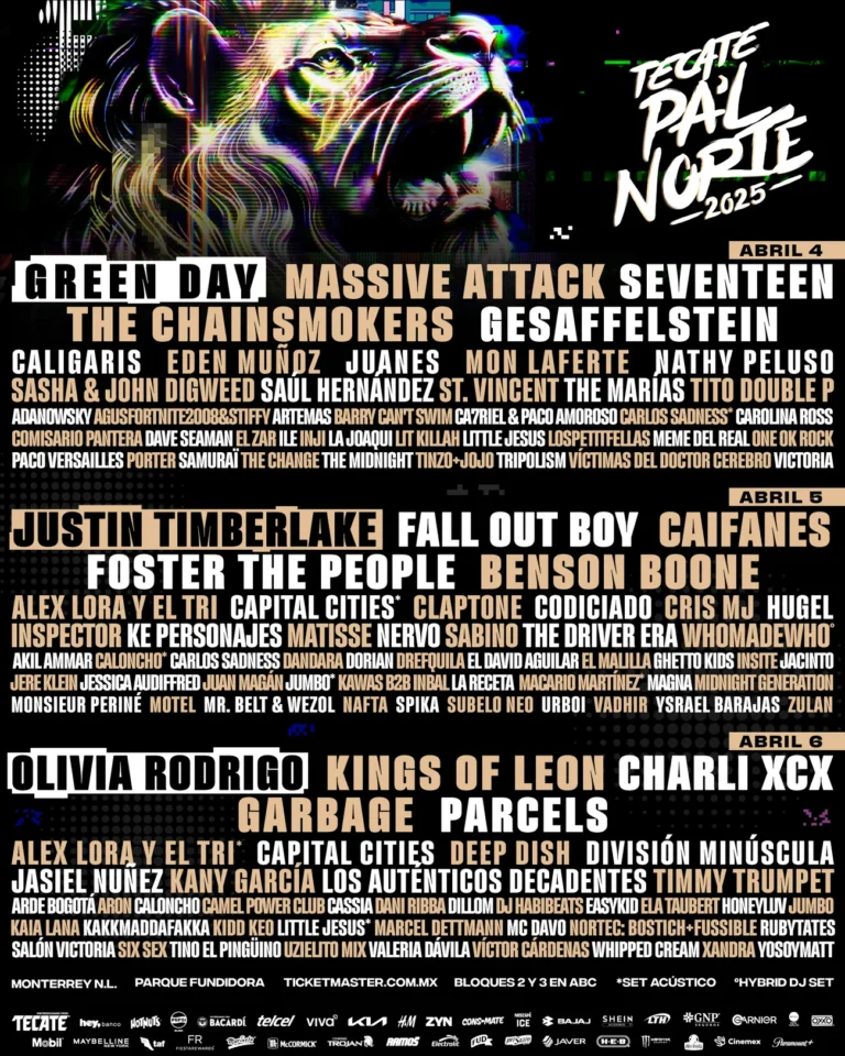 Cartel Tecate Pa'l Norte 2025