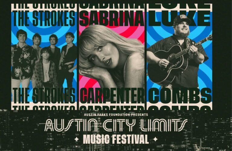 Sabrina Carpenter, Luke Combs, The Strokes son los headliners del ACL Festival 2025