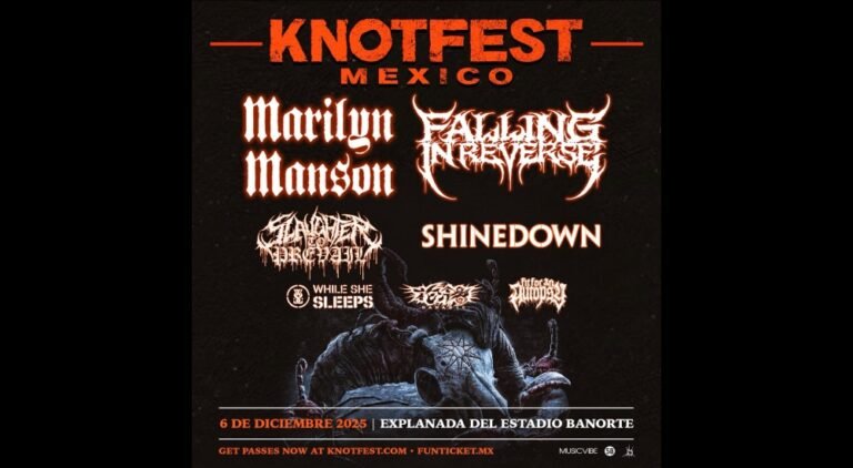 KnotFest México 2025: cartel, fecha, sede y boletos