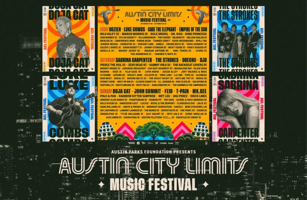 ACL Festival 2025 Lineup