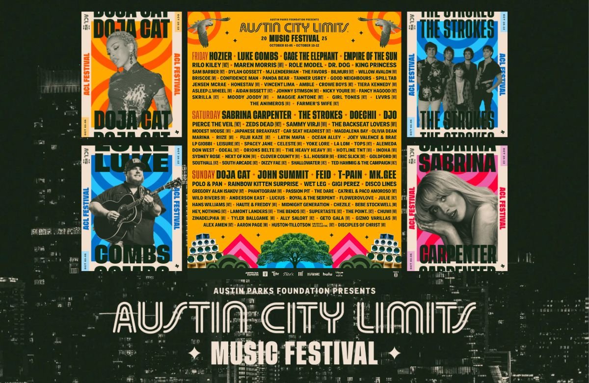 ACL Festival 2025 Lineup