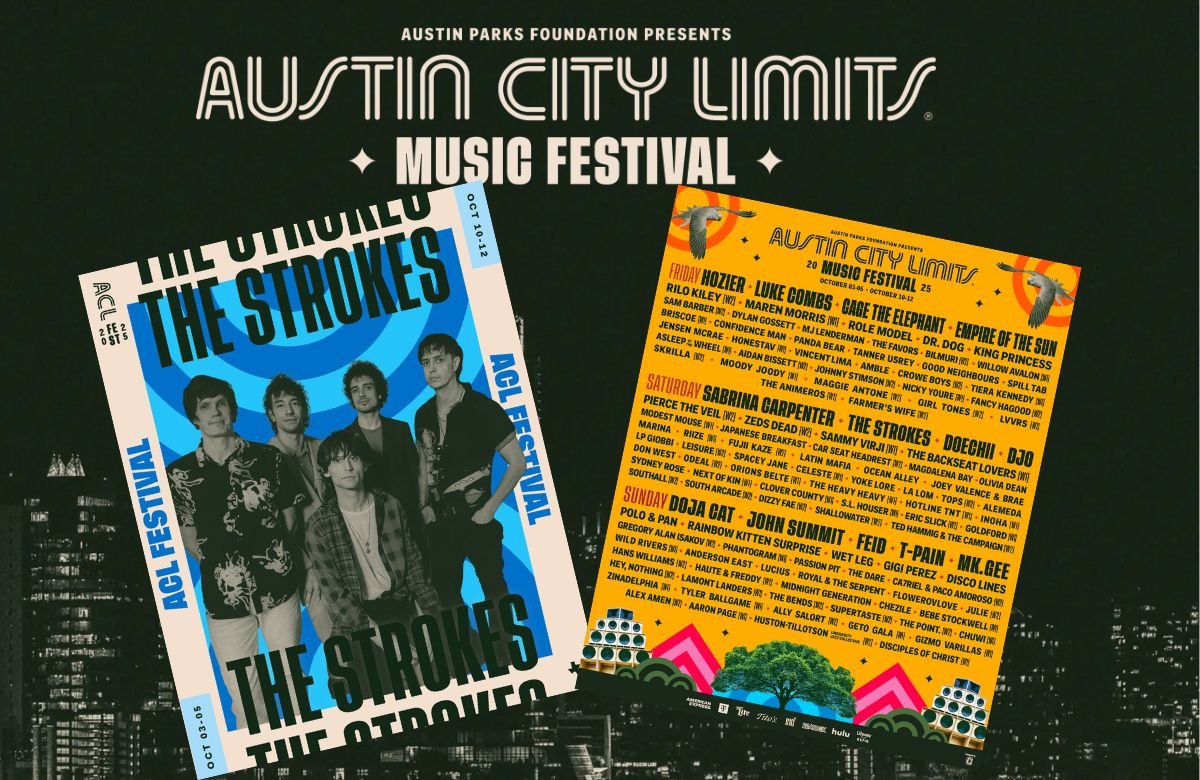 the strokes en acl festival 2025