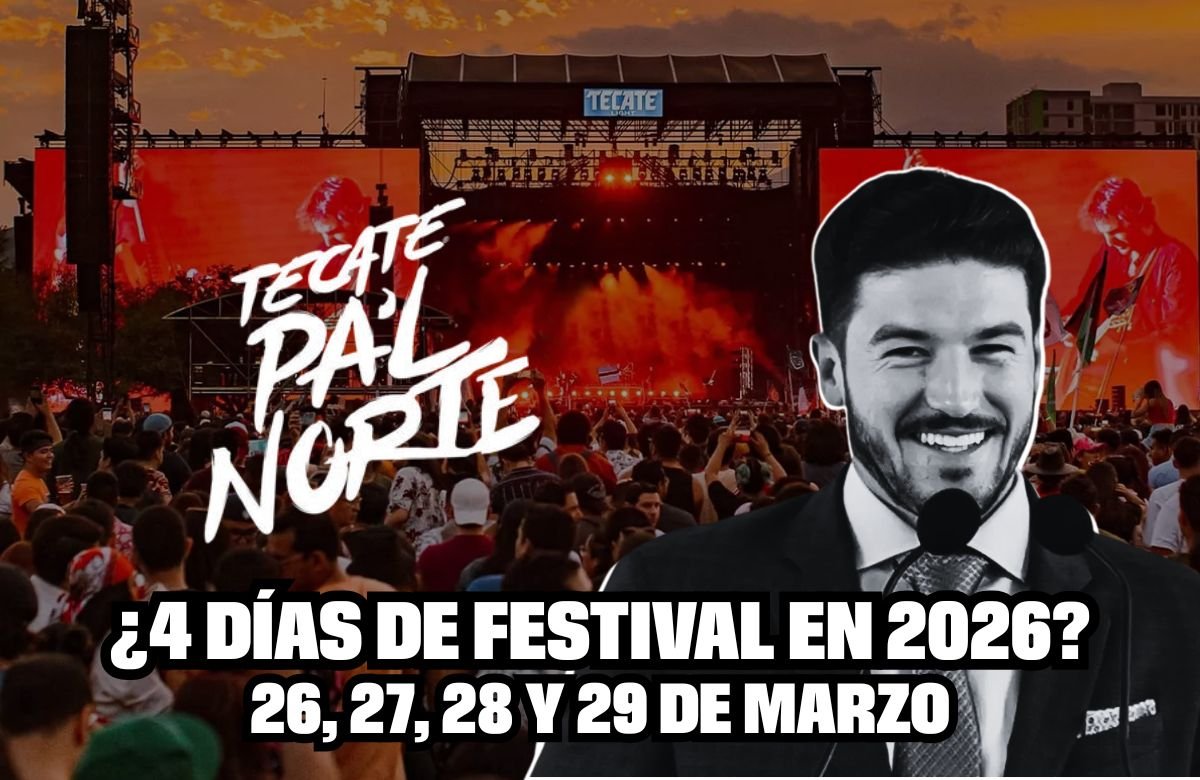 4 días de festival en 2026 tecate pal norte