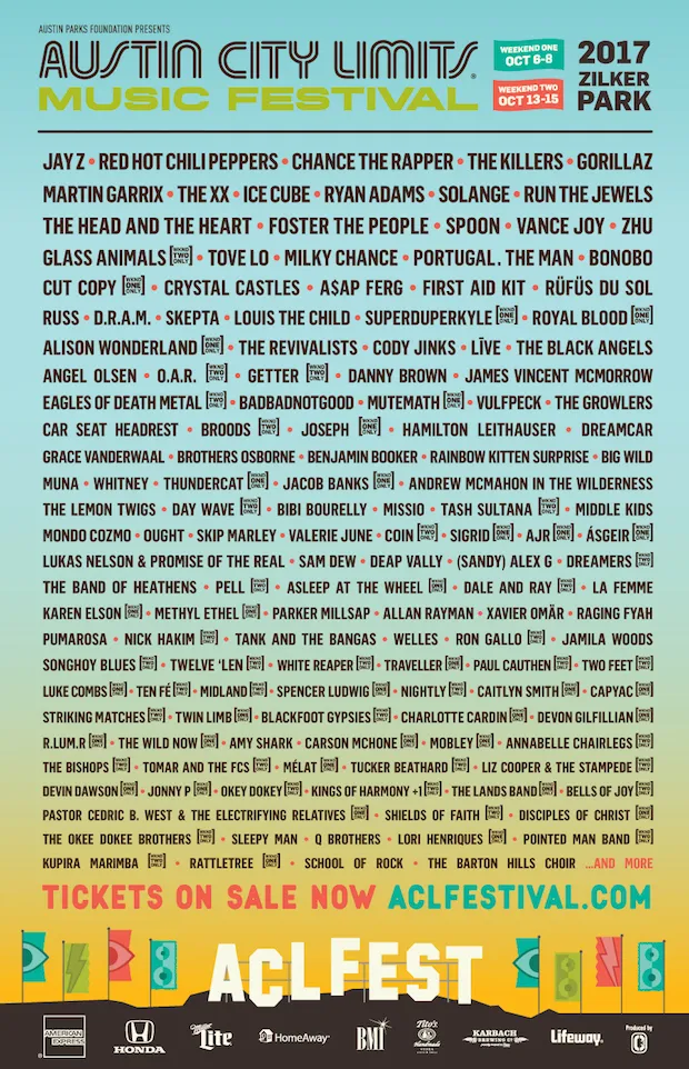Cartel ACL Festival 2017