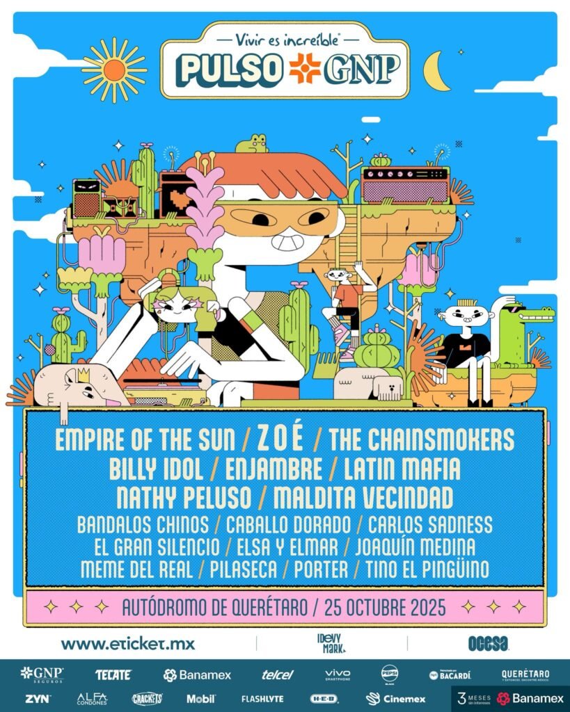 Cartel festival Pulso GNP 2025