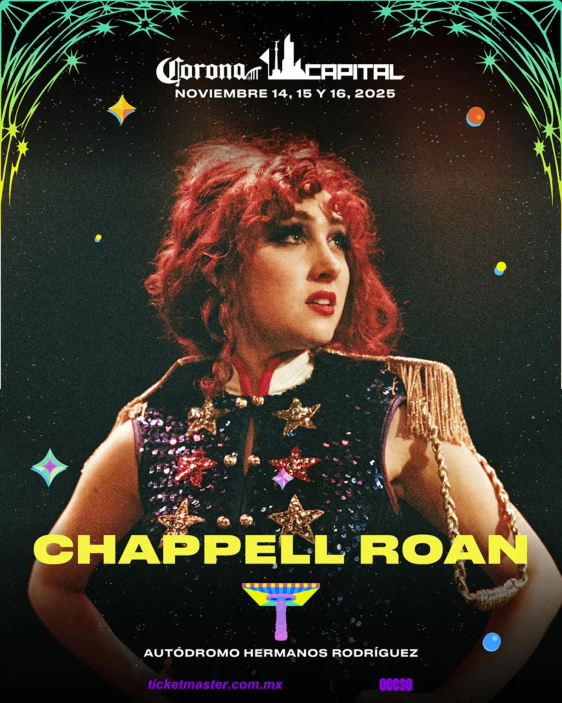 Chappell Roan el festival Corona Capital 2025