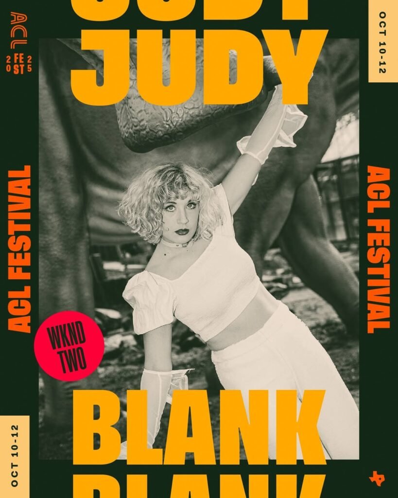 Judy Blank se une al ACL Festival 2025