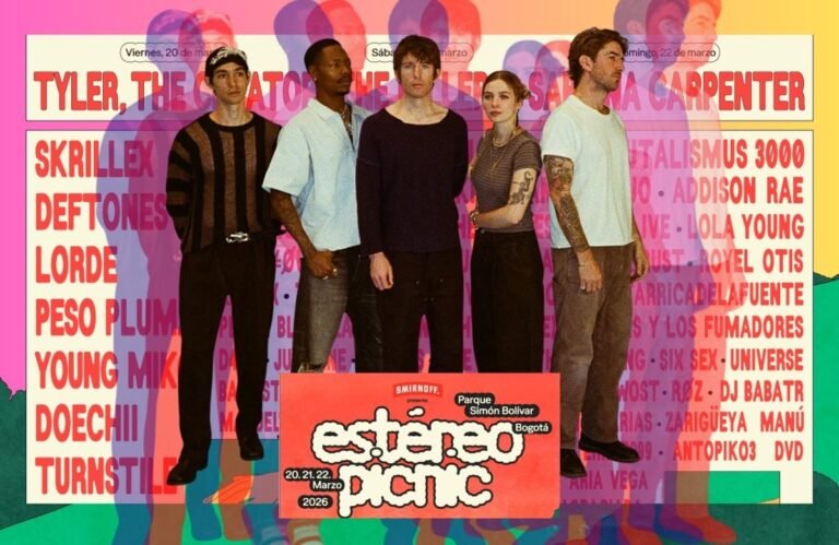 Turnstile hará vibrar al festival colombiano Estereo Picnic 2026