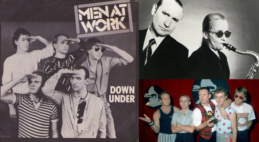 down under men at work plagio