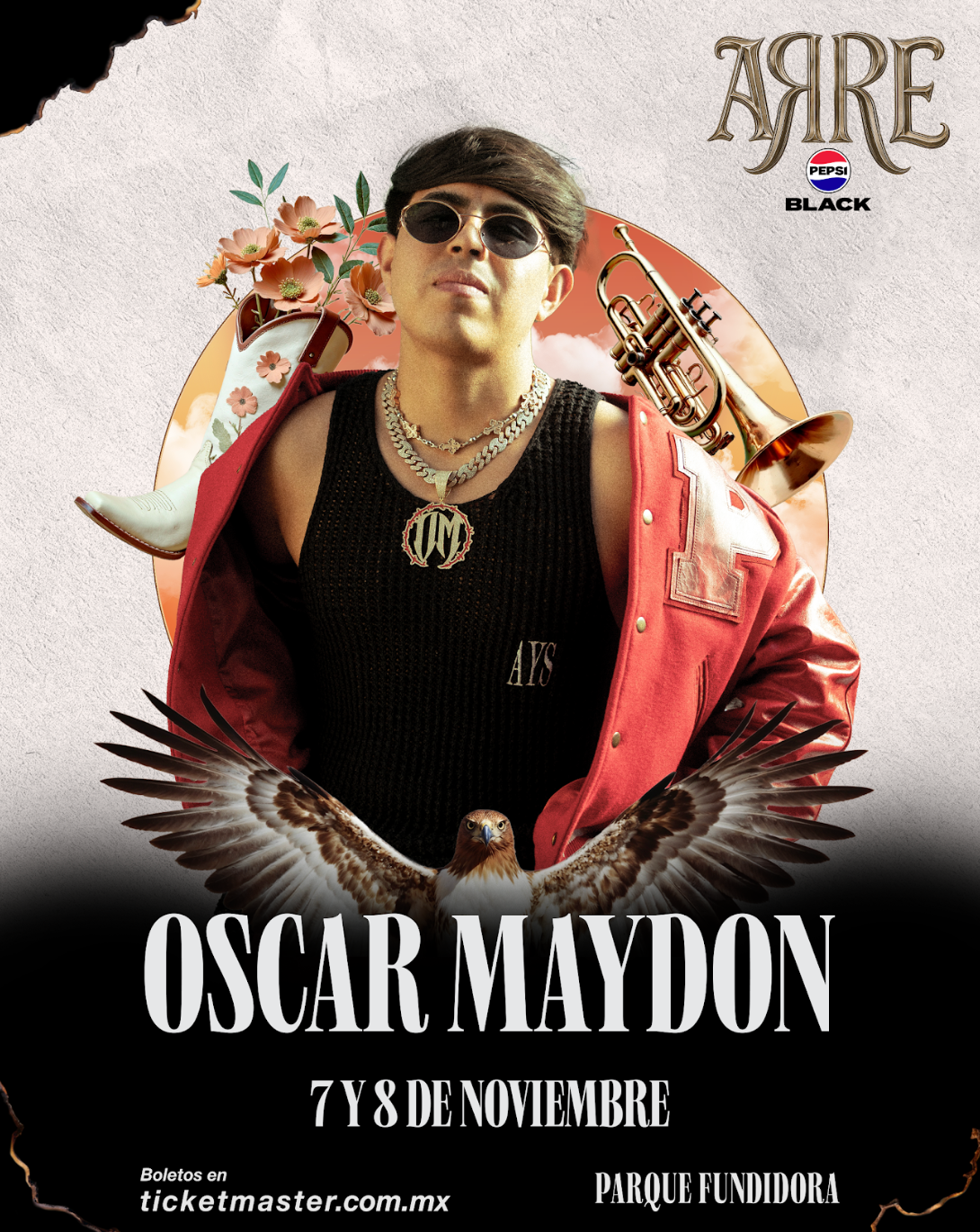Oscar Maydon en Festival Arre 2025