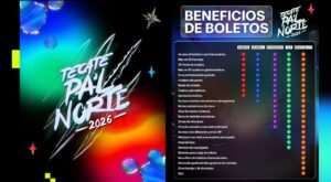 Conoce los beneficios de los boletos del Tecate Pal Norte 2026
