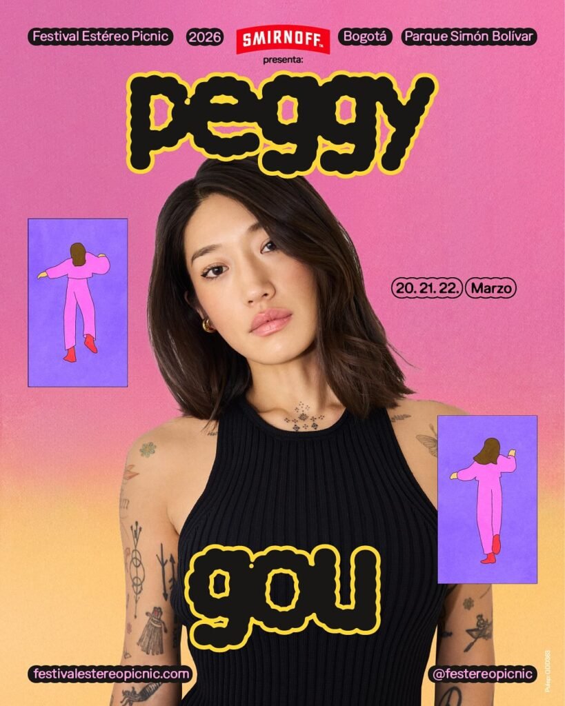 Peggy Gou en festival Estéreo Picnic 2026.