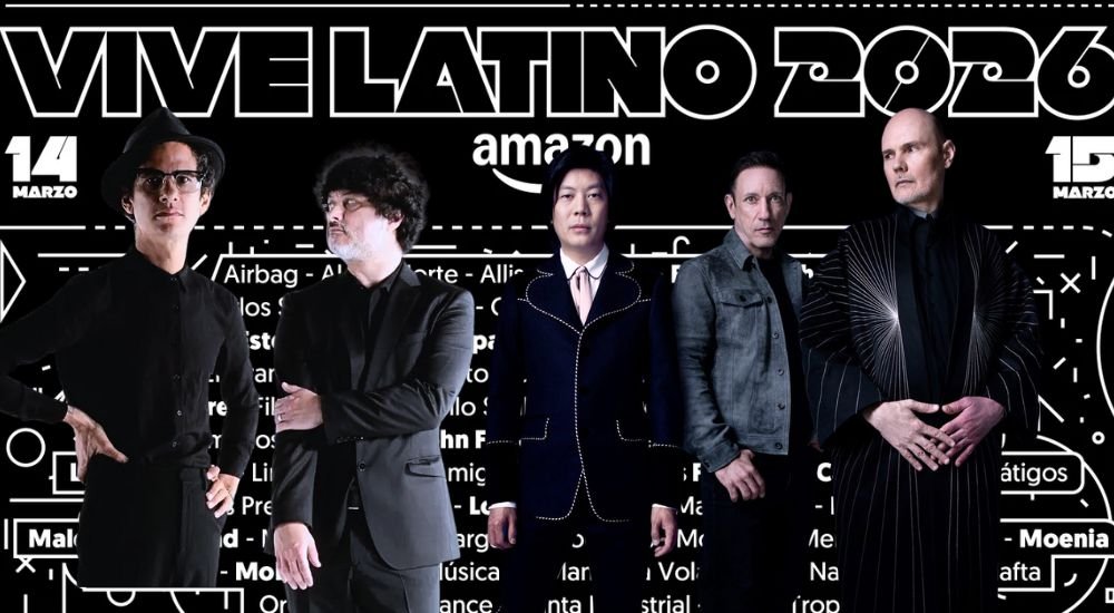The Mars Volta y The Smashing Pumpkins estaran en el Vive Latino 2026