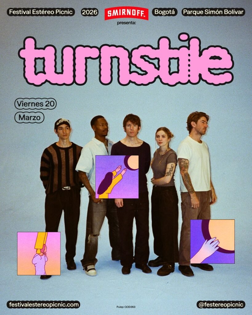 Turnstile en Estéreo Picnic 2026