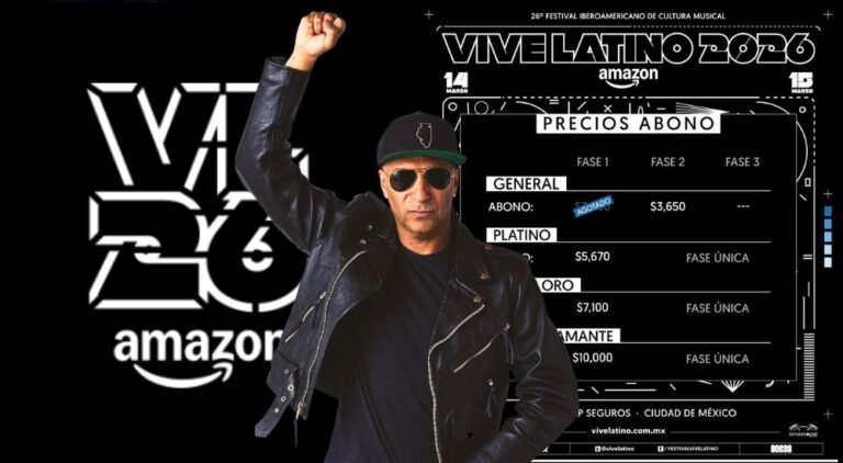 Vive Latino 2026: Se agota la Fase 1 de abono general