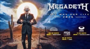 Megadeth anuncia su gira de despedida “This Was Our Life Tour” con tres fechas en México