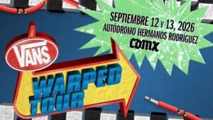 ¡El Vans Warped Tour llega por primera vez a la CDMX en 2026!