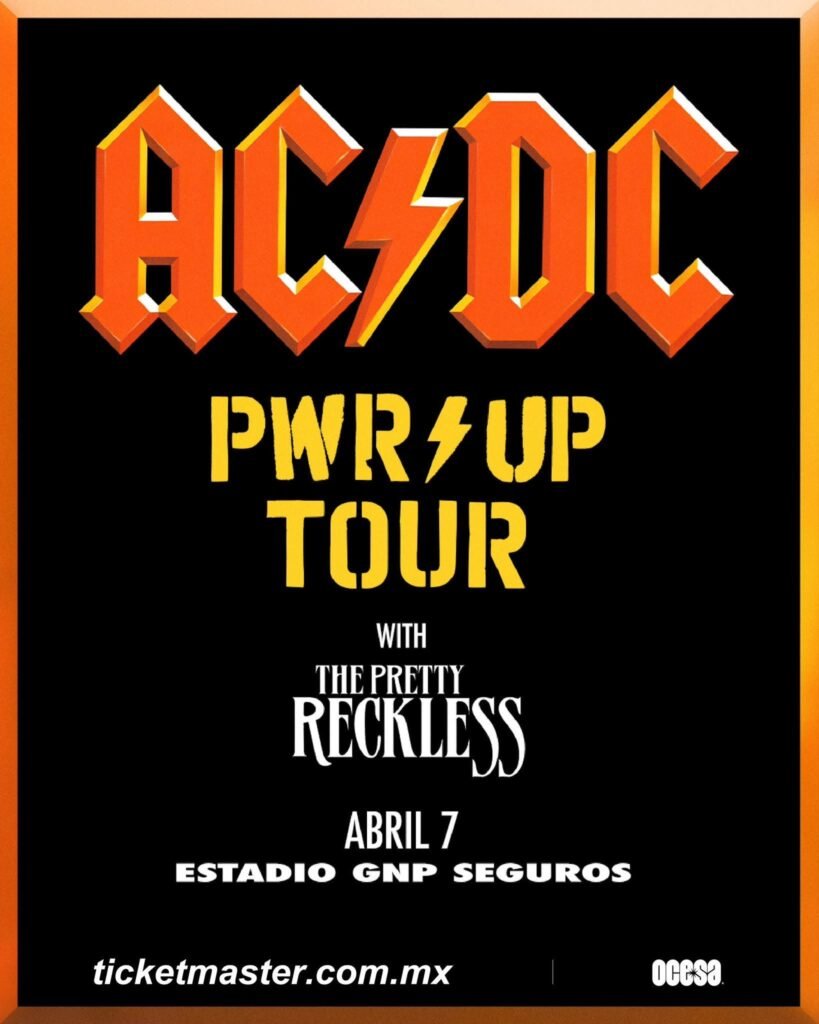AC/DC vendrá a México con tu "Power Up Tour" en 2026