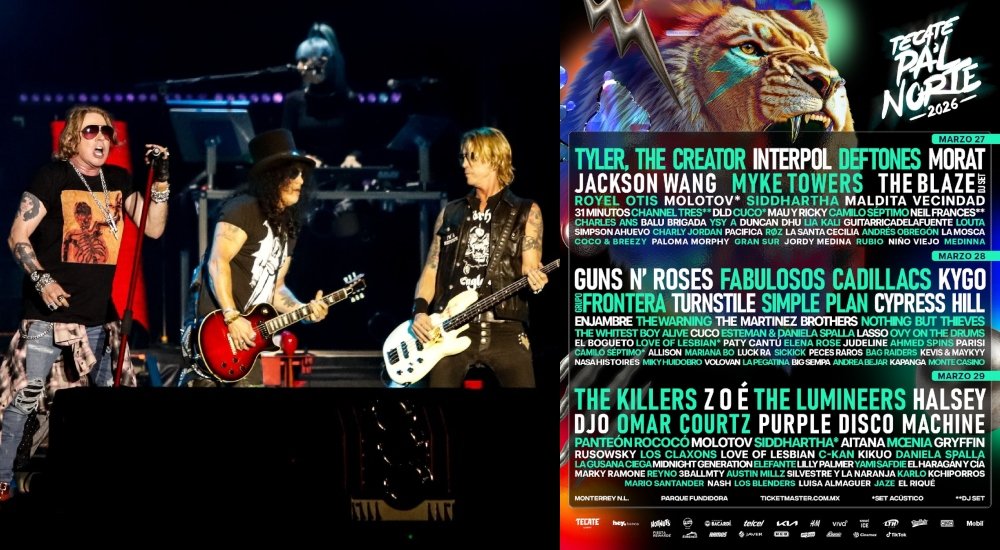 guns n roses en tecate pal norte 2026