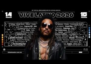 Lenny Kravitz: el invitado de honor del Vive Latino 2026.