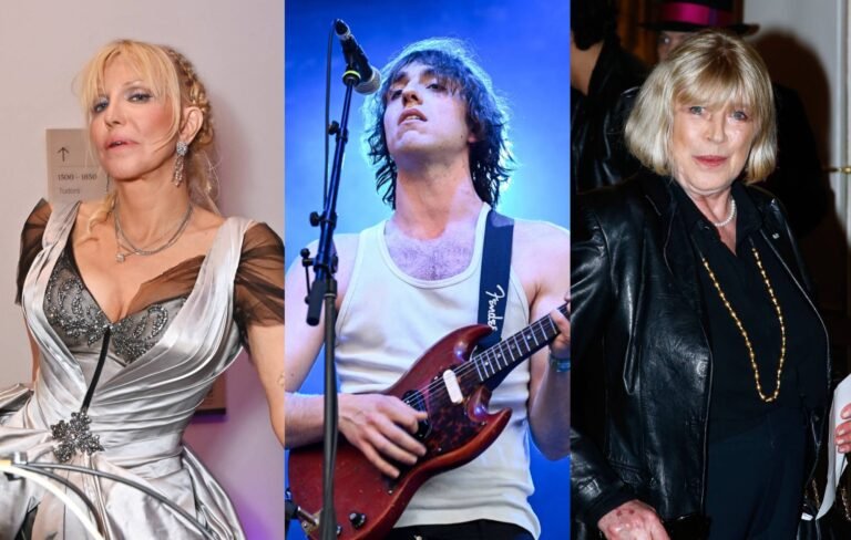 Courtney Love comenta sobre Geese y su historia con Marianne Faithfull