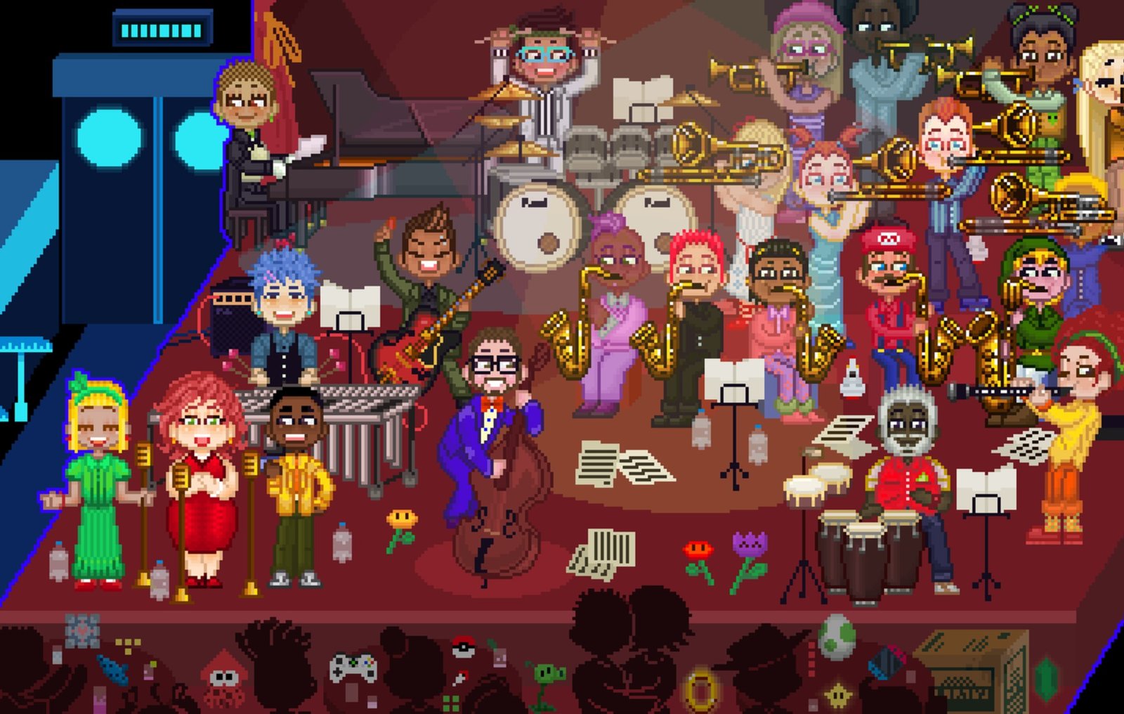 The 8-Bit Big Band ha ganado un Grammy por su innovador remix gospel de Super Mario. Descubre más aquí.