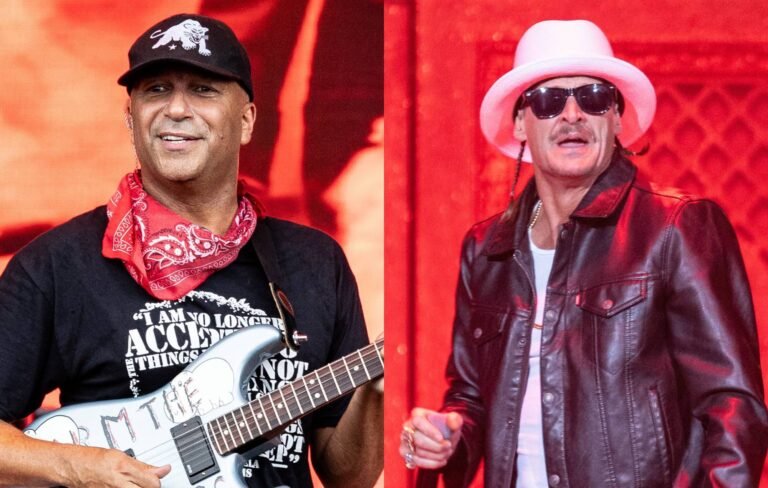Tom Morello critica actuación de Kid Rock ante escasa audiencia en evento