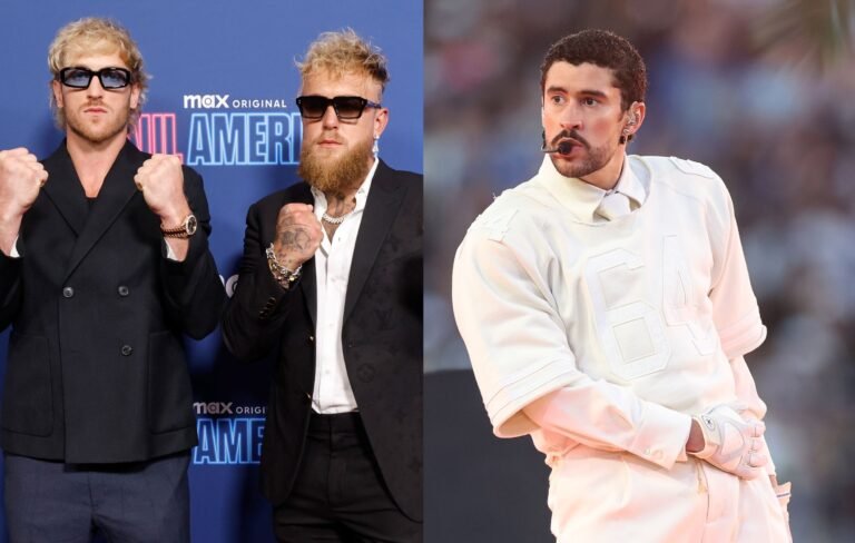 Jake y Logan Paul comparan opiniones sobre el show de Bad Bunny en el Super Bowl