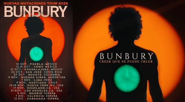 Bunbury anuncia gira y presenta nueva canción