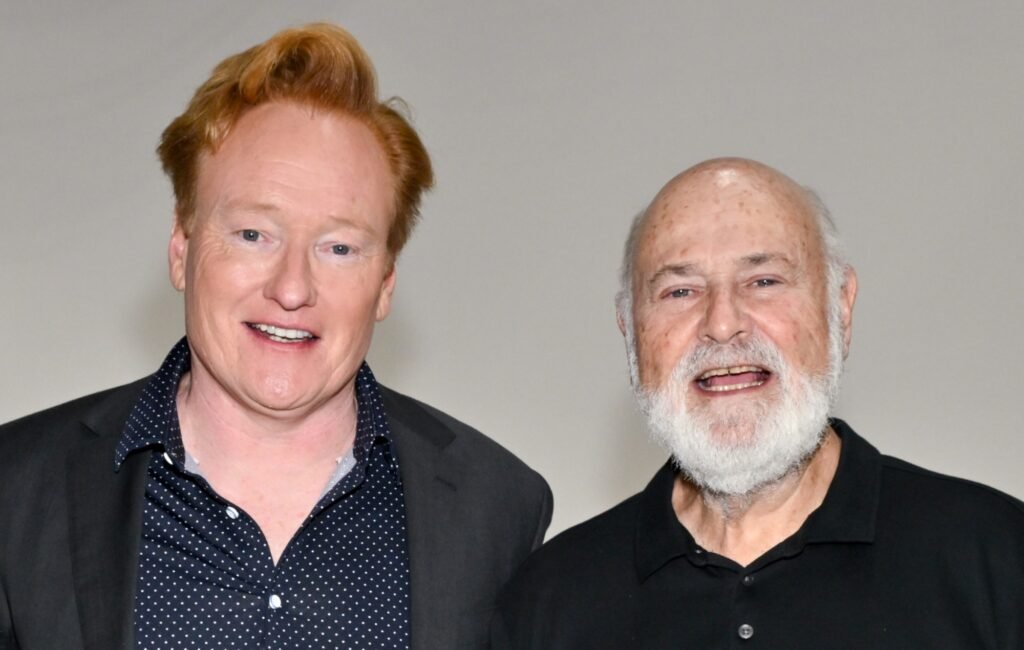 Conan O’Brien revela su consternación tras el fallecimiento repentino de Rob Reiner, solo horas después de su fiesta.
