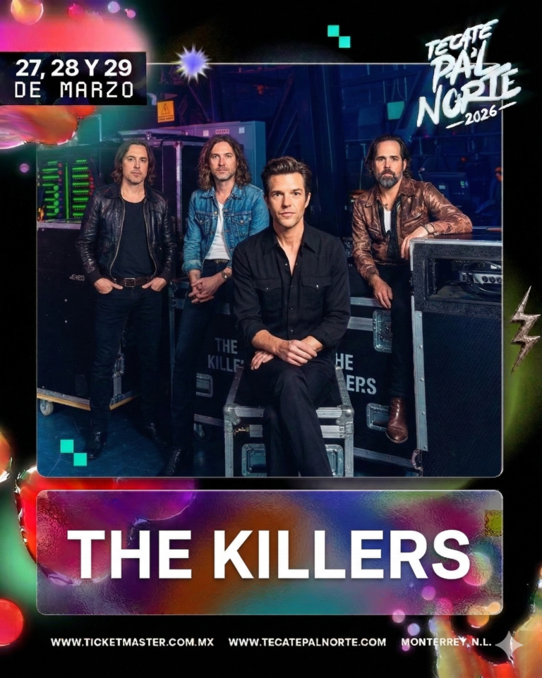 The Killers en Tecate Pa'l Norte 2026