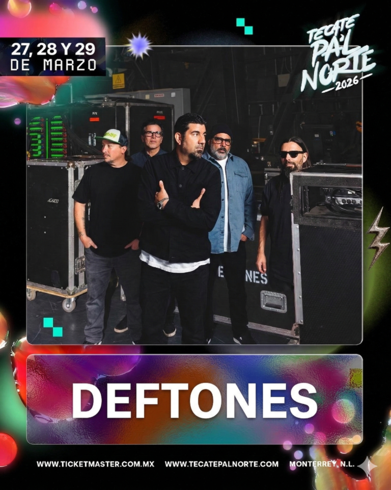 Deftones en Tecate Pa'l Norte 2026