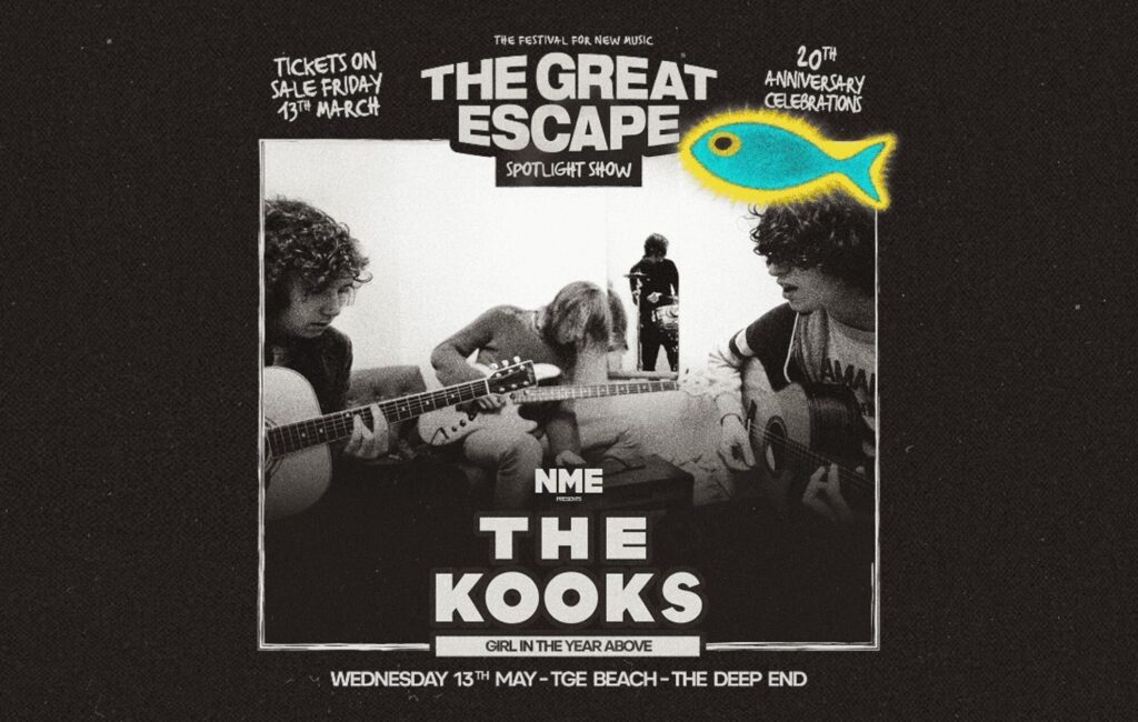 Asiste al espectáculo especial de The Kooks por el 20 aniversario de The Great Escape presentado por NME. Obtén tus entradas ahora.