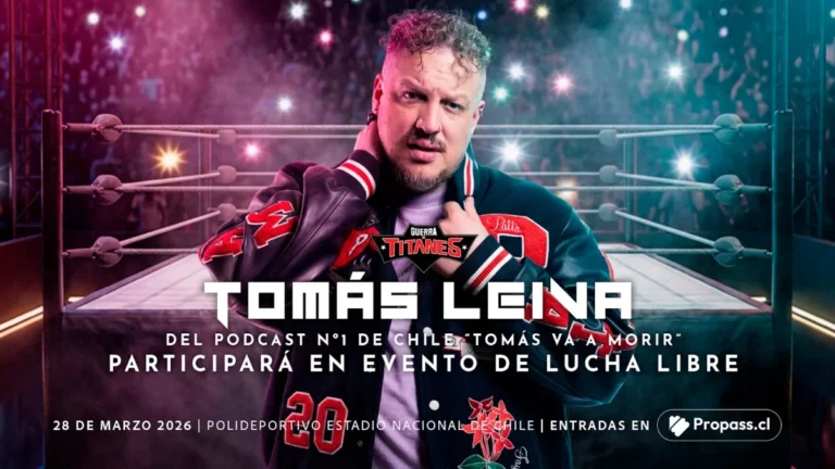 Tomás Leiva se prepara para su primer combate de lucha libre