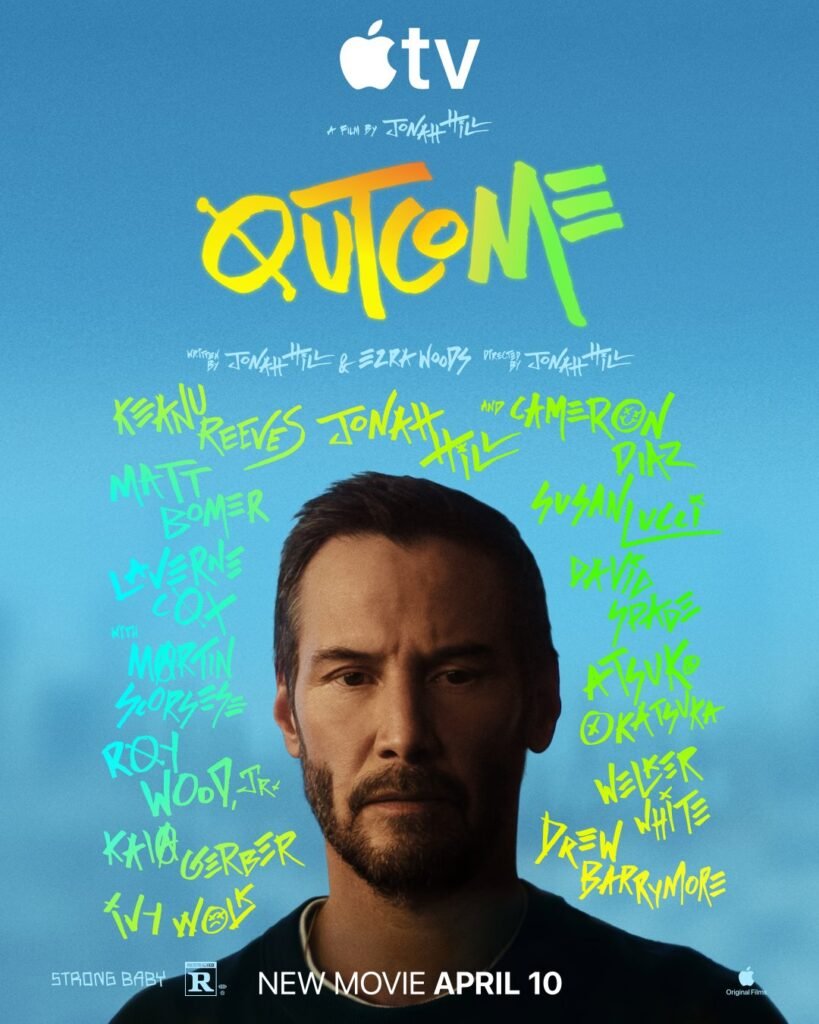 Poster oficial de la película Outcome con Keanu Reeves