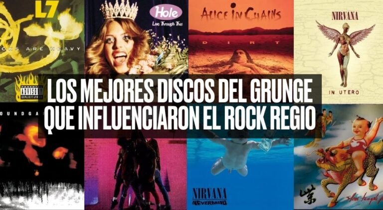 Los mejores discos del Grunge que influenciaron el rock regio