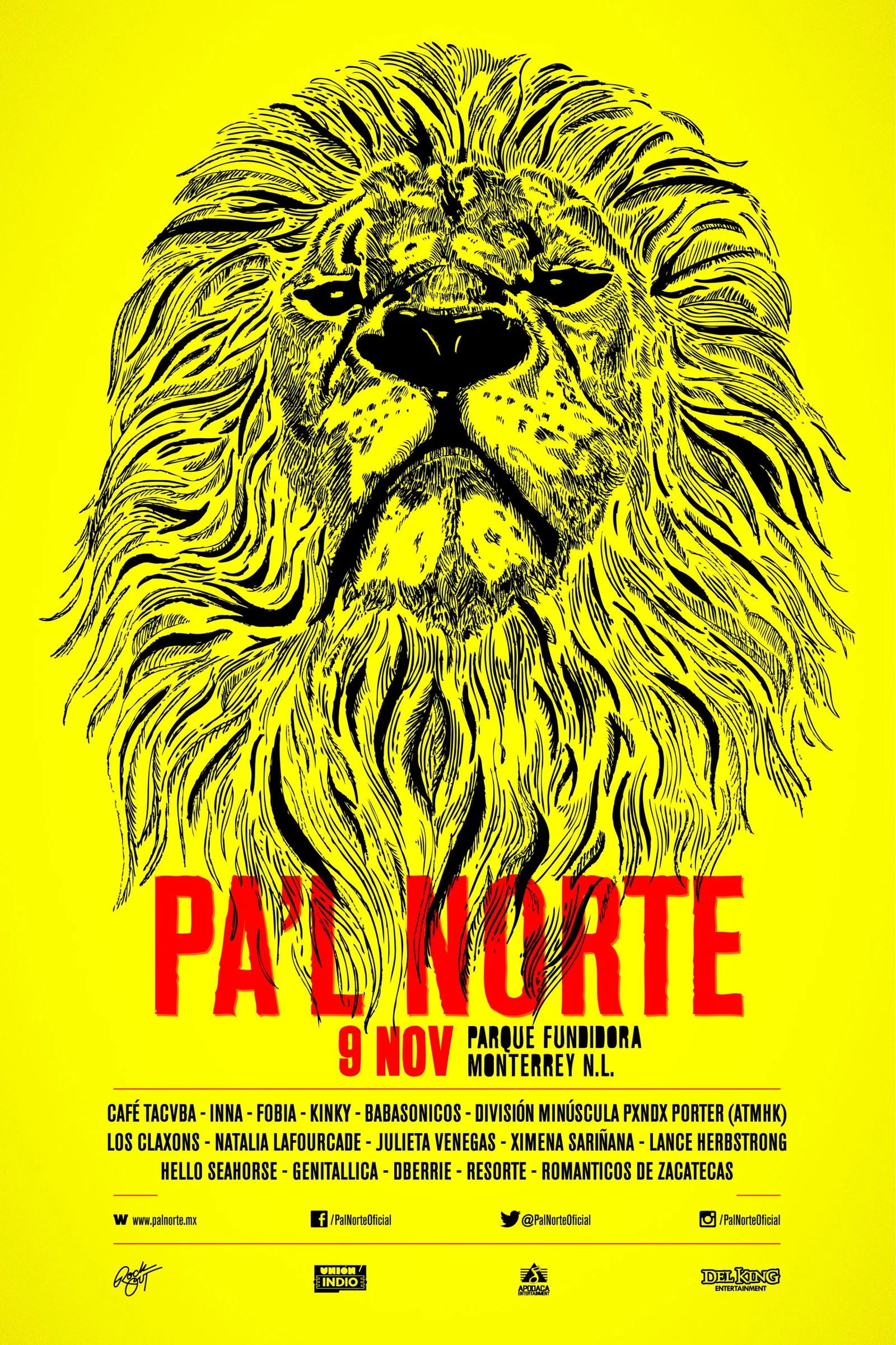 Cartel Pal Norte 2013