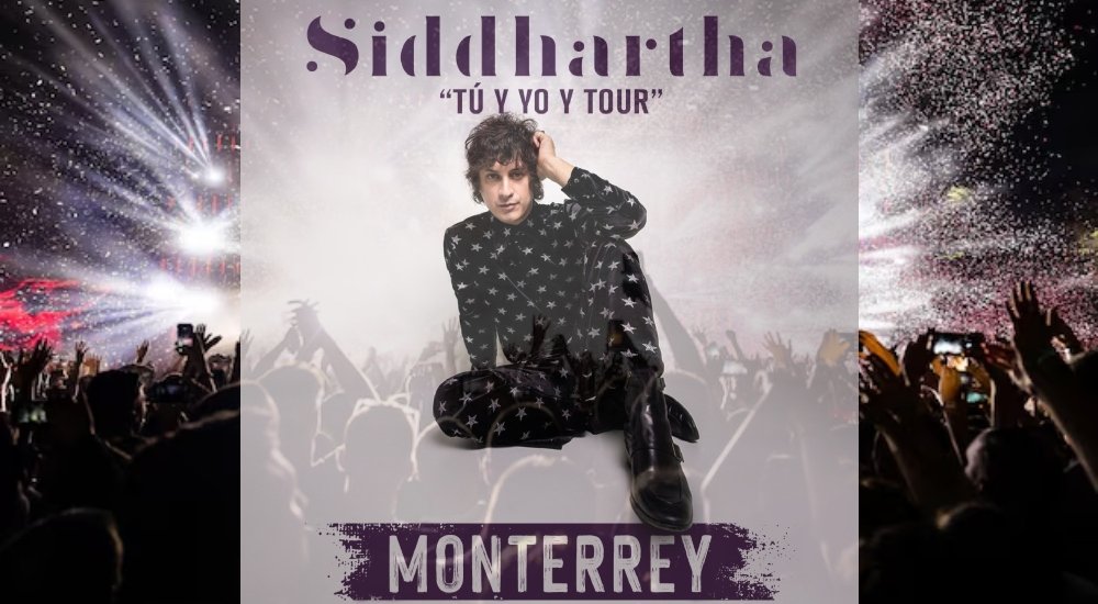 concierto de siddhartha en monterrey 2026 auditorio banamex boletos