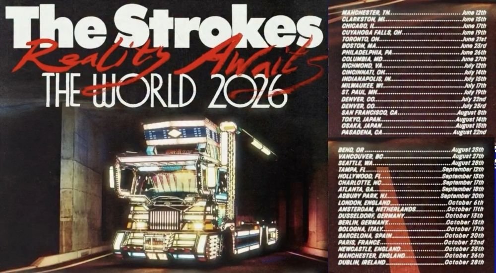 gira mundial reality awaits the strokes