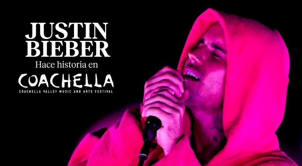 justin bieber hace historia en coachella