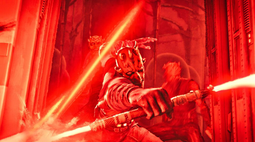 Descubre cómo Maul Shadow Lord reinventa una controversial historia de las precuelas de Star Wars con gran éxito.