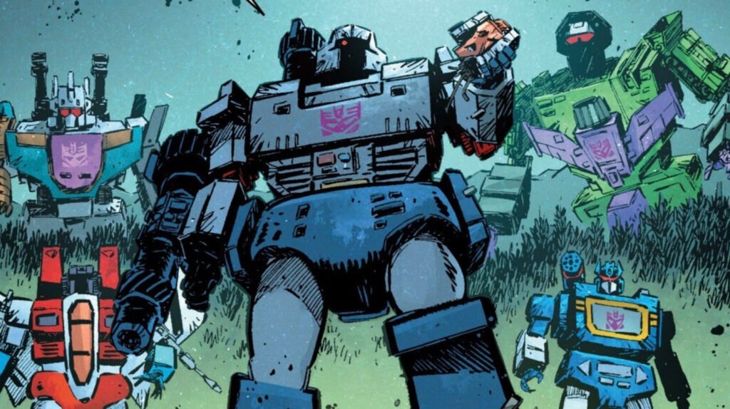 El último número de los cómics de Transformers revela la identidad del maestro de Megatron, sorprendiendo a los fanáticos.