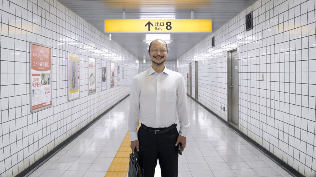 Descubre cómo Exit 8 transforma un corredor de metro en una pesadilla interminable en esta adaptación de videojuego.