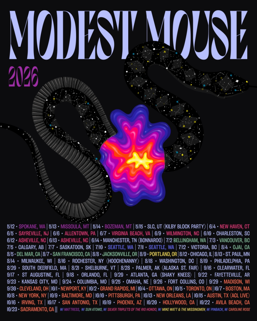 Gira norteamericana y festivales confirmados de Modest Mouse