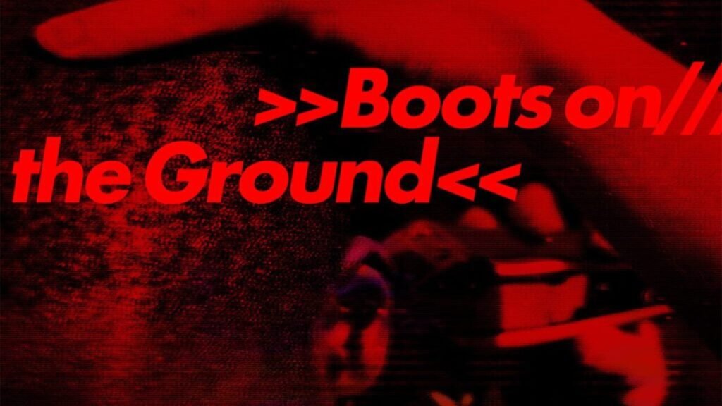 Foto “Boots on the Ground” de Massive Attack y Tom Waits