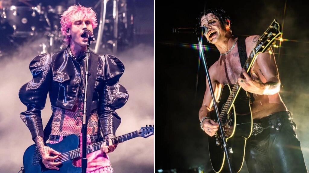 Machine Gun Kelly critica a Yungblud en su música, desatando una disputa pública entre los dos artistas.