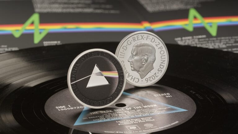 La Casa de la Moneda del Reino Unido rinde homenaje a Pink Floyd